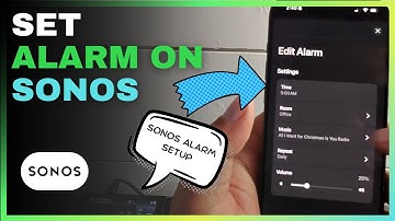 Voeg een alarm toe aan je Sonos-luidspreker