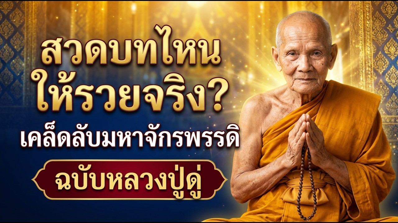 ทำอย่างไรให้ 'รวยแล้วไม่ซวย'? เคล็ดลับมหาจักรพรรดิ ฉบับหลวงปู่ดู่
