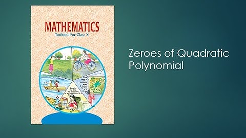Sum and Product of Zeroes of Quadratic Polynomial and how to find it | Class 10 Mathematics