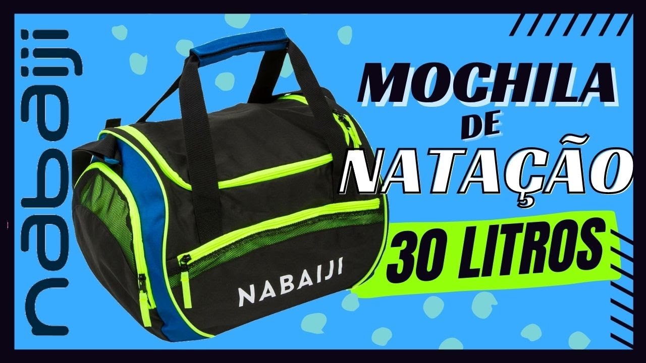 Mochila de natação 500 - 30 Nabaiji #DECATHLON - YouTube