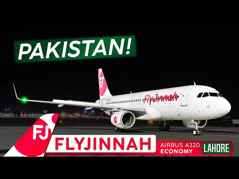 Flying In PAKISTAN FLYJINNAH Economy A320 Lahore Karachi Domestic Delight