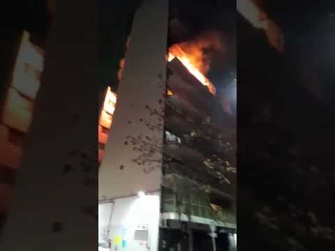 Incendio en Recoleta
