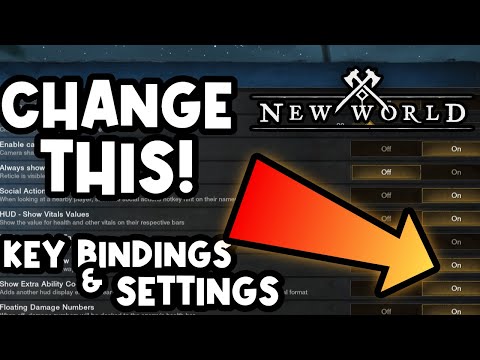 Change THIS Setting If You Want To PvP In New World! New World Key Bindings & UI Settings