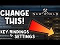 Change THIS Setting If You Want To PvP In New World! New World Key Bindings & UI Settings