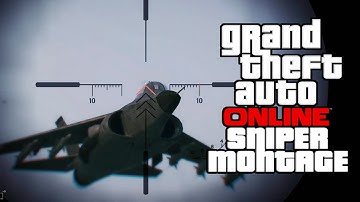 Grand Theft Auto 5 Online Sniper Montage "Part 2" (No scope, Quick scope, Drag scope)