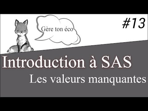 Vidéo: Comment trouvez-vous les valeurs manquantes dans SAS ?