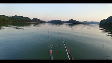 Câu cá Hồ Núi Cốc  (Fishing at Nui Coc Lake in Thai Nguyen)