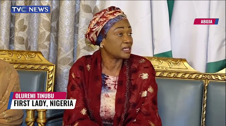 First Lady, Oluremi Tinubu Receives Rescued Chibok Girl, Rebecca Kabu At Aso Rock Villa