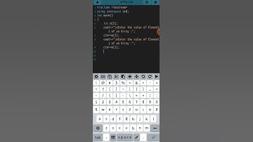 C++ Program  Create an Array and print values of Array #arrays #arrayinc #gaming  #short #minecraft