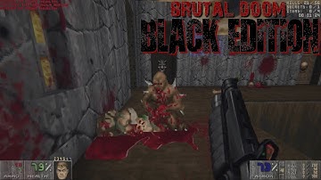 Brutal Doom Black Edition 3.2c - Zone 400 | MAP01: Coombe | 4K/60