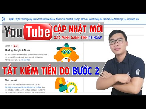 Tắt Kiếm Tiền Youtube 2020 Do Không Xác Minh Danh Tính | Duy MKT | Foci