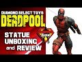 DEADPOOL Statue Review! Diamond Select Toys