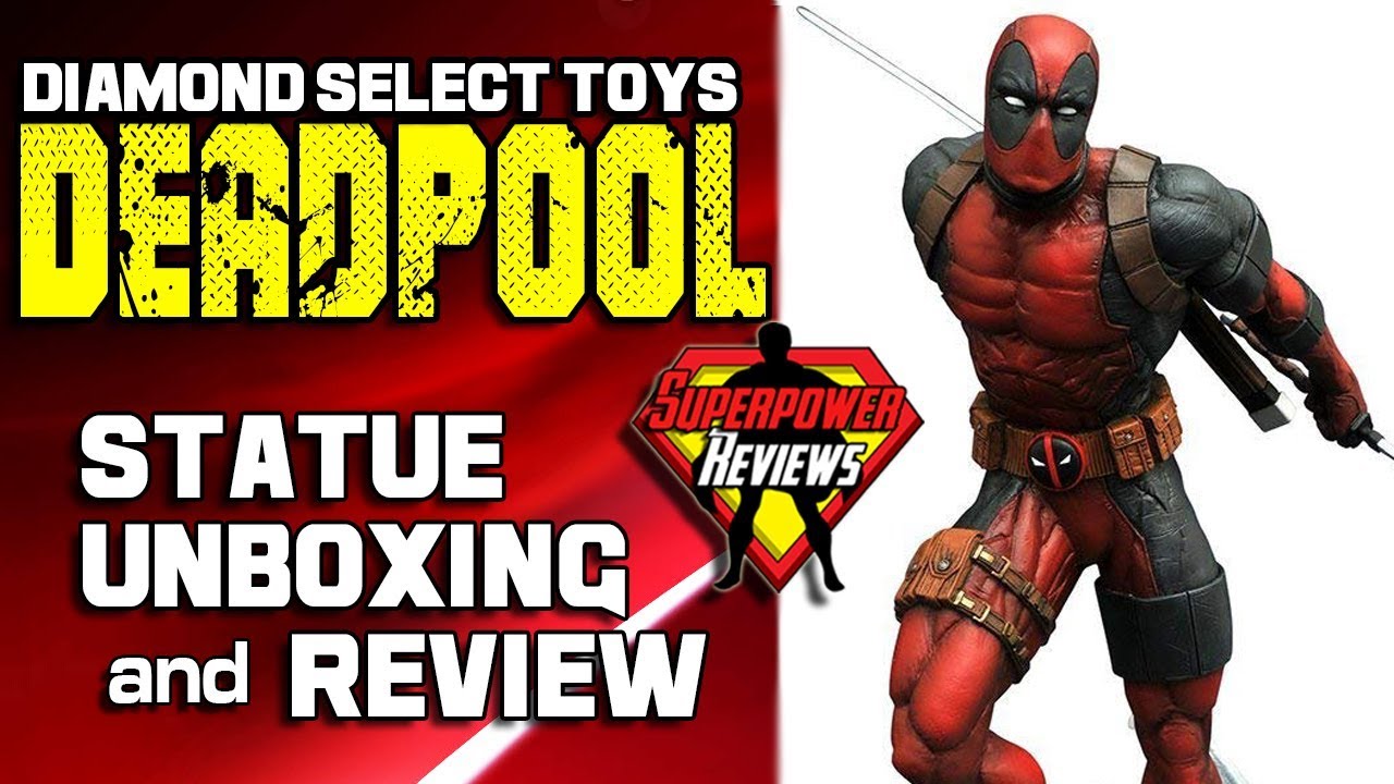 DEADPOOL Statue Review! Diamond Select Toys - YouTube