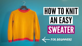 How to knit a sweater for beginners by NimbleNeedles 18,302 views 2 weeks ago 2 hours, 39 minutes
