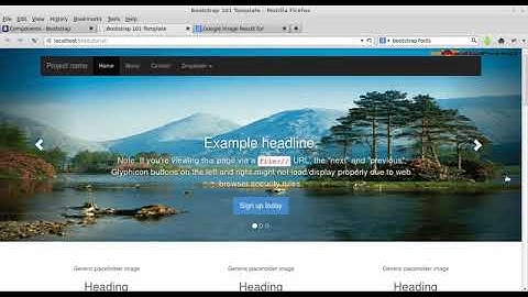 CSS Framework-Part V- Twitter Bootstrap 3.1 Carousel - Tamil