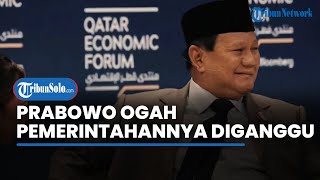 Prabowo Ogah Pemerintahannya Diganggu, PKB 'Nyinyir' Ingatkan Checks & Balances