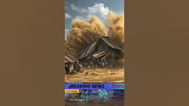Detik-Detik Sungai Meluap Setelah Hujan Deras! Banjir Bandang Hantam Permukiman Tanpa Ampun!!!!