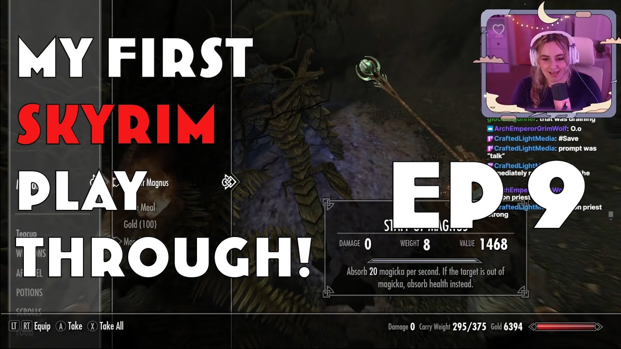 My First Ever Skyrim Playthrough Ep. 9 - YouTube