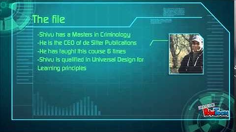 Meet your Instructor