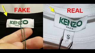 Áo phông Kenzo Real vs Fake. Cách phát hiện Kenzo Paris tees giả