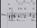 Himno “Al Señor seamos fieles” | con cuerdas para el piano