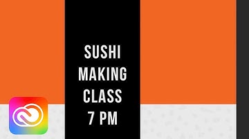 Create a flyer for an event | Adobe Creative Cloud