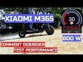 Xiaomi M365 : Comment la débrider. Test complet vitesse/autonomie  (CFWw/BMS 107)