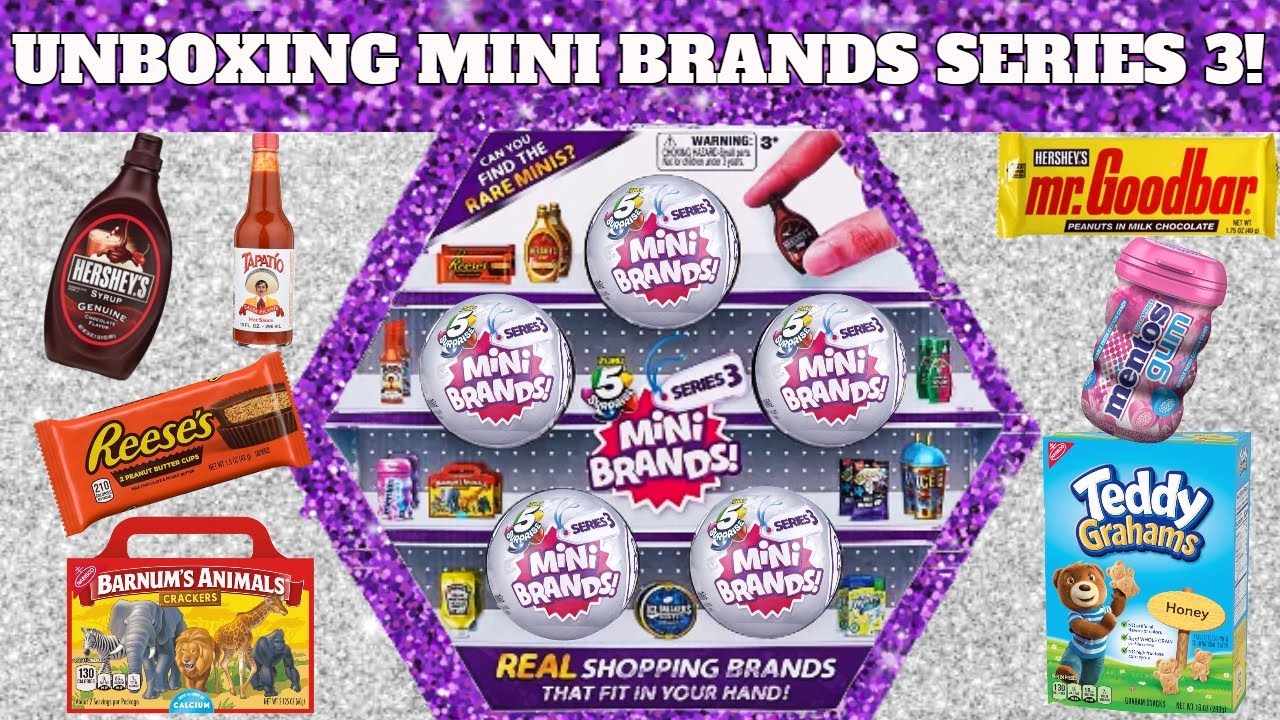Unboxing SERIES 5 Mini Brands 