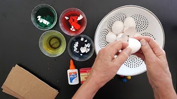 Eggshell Texture Mosaic Artwork