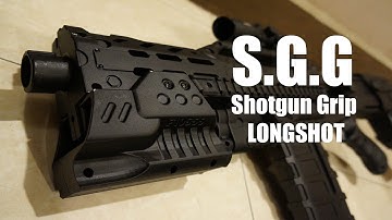 Nerf Longshot Shotgun Grip Review