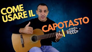 Il Capotasto Mobile per Chitarra - Come usarlo - Lezioni di Chitarra