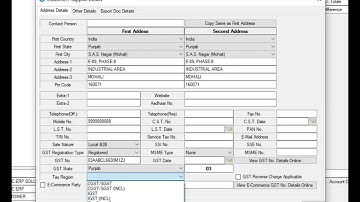HOW TO SETUP A NEW ACCOUNT AND MODIFY AN OLD ACCOUNT IN LOGIC ERP?
