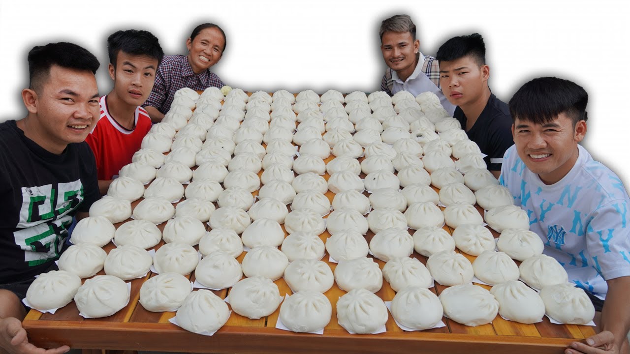 Hưng Troll | Thử Thách Người Cuối Cùng Ngừng Ăn Bánh Bao Theo Số Lượng Thắng Nhận 5 Triệu