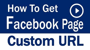 Customised URL for facebook business page setup