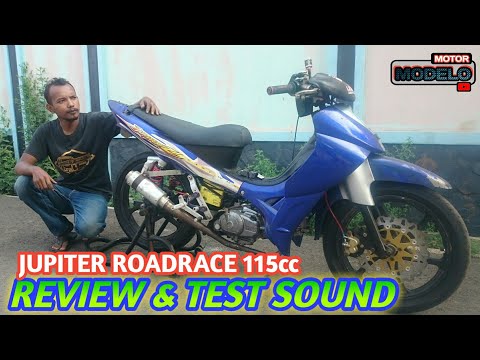 Review & Test Sound Jupiter Roadrace 115cc | Jupiter Roadrace MP4 | #modelomotor #jupiterroadrace