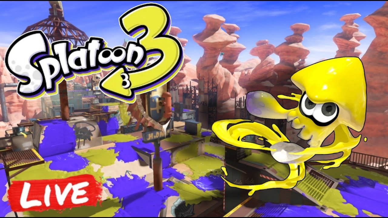🔴 Splatoon 3 Livestream Nintendo Switch - YouTube