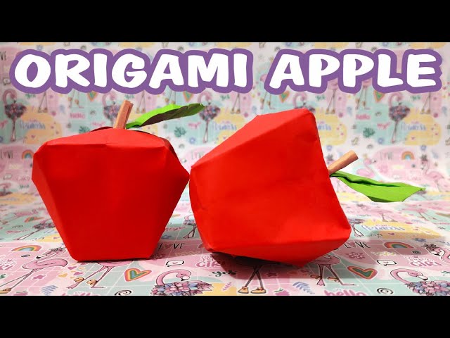 Origami Apple (Fun How to Tutorail)