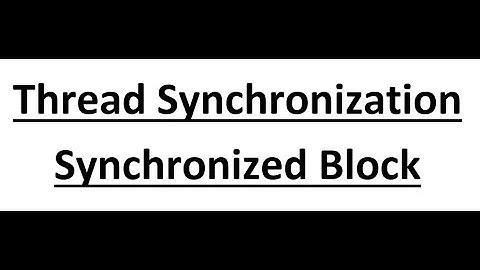 Java | Module 3 | Multi threading | Thread Synchronization part -2 | Synchronized blocks | v-12