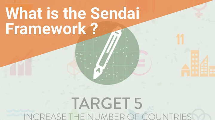 Sendai Framework Priority 5: Sustainable Development Goals