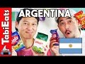 Japanese Try Argentina Snacks and Candies (Food Haul)