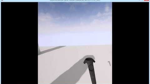 Vive Laser pointer - UE4