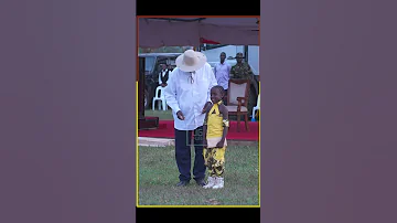 This Young Girl Dream Came True President Museveni Pdm 