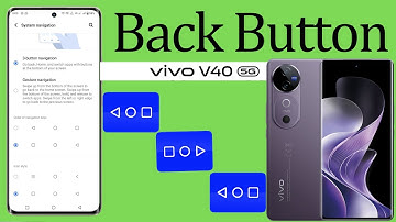 Vivo V40 Back Button Settings | Vivo V40 Change Navigation Buttons / Vivo V40 5G 2024 Side Back Set