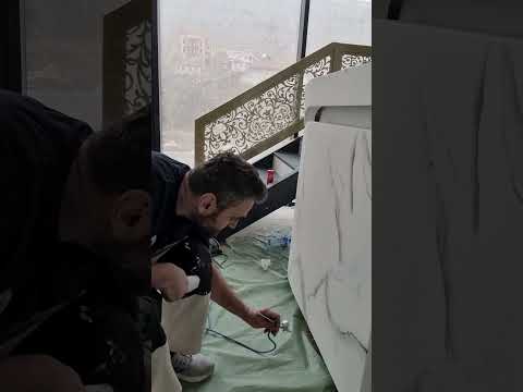 Venetian plaster with