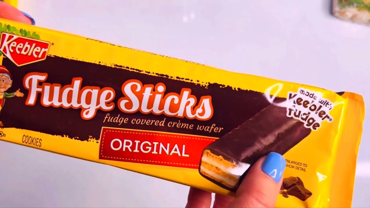 Opening New Keebler Fudge Sticks Wafer Cookies YouTube