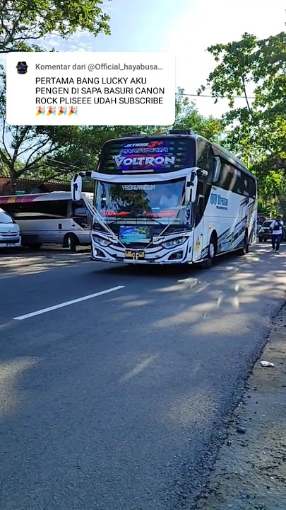 BASURI CANON ROCK QQ TRANS THE VOLTRON🤩#basuri #shorts #teloletviral #viralvideo #busmania #telolet