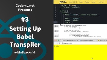 React: Setting up Babel Transpiler - [003]
