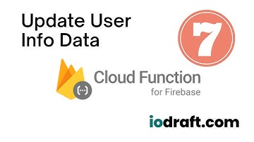 Building a RESTful API with Cloud Functions and Firestore - 07 - Update User Info Data