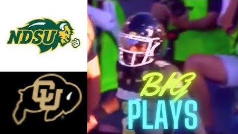 Colorado Buffaloes VS North Dakota State College Football Highlights!