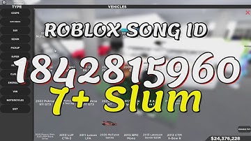 7+ Slum Roblox Song IDs/Codes